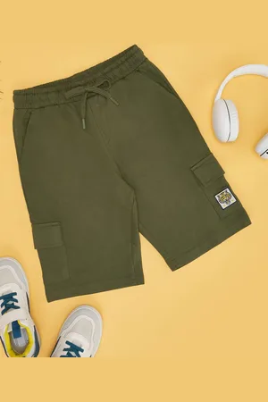 Pantaloons Boys Above Knee Cotton Regular Fit Sports Shorts