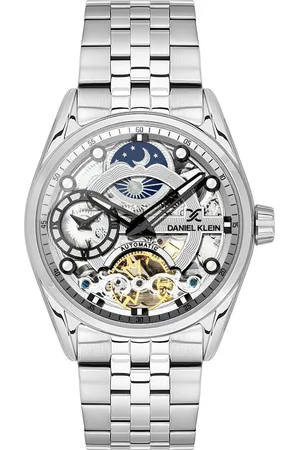 Daniel Klein Men Printed Dial & Bracelet Style Straps Analogue Watch DK.1.13855-1