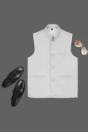 YK Boys Sleeveless Nehru Jackets