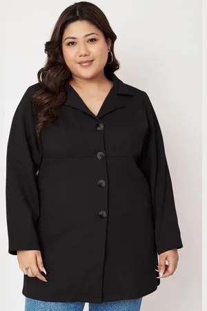BRINN Notched Lapel Single Breasted Overcoat