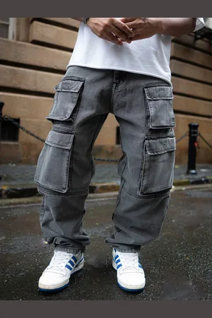 Powerlook Men Loose Fit Cargos Trousers