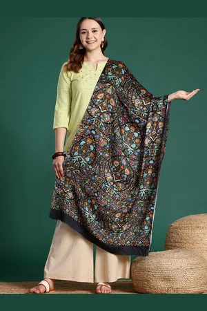 Sangria Floral Printed Stole