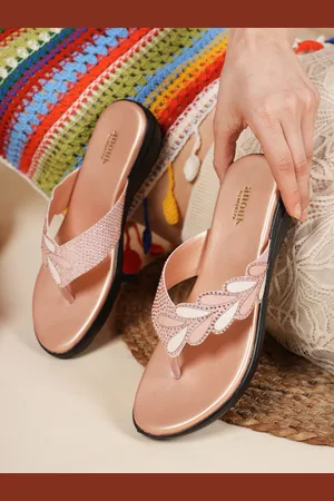 Anouk Women Embellished Block Heels Sandals