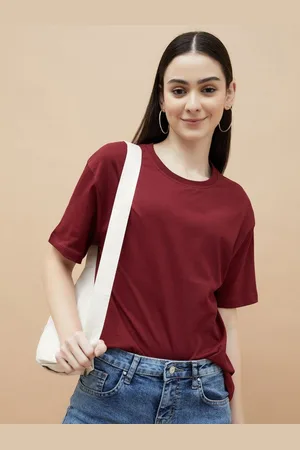 Lifestyle Women Cut Outs T-shirt
