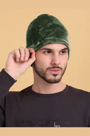 KLOTTHE Men Pack Of 2 Woollen Beanie Caps