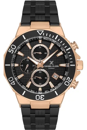 Daniel Klein Men Dial & Bracelet Style Straps Analogue Watch DK.1.13840-5