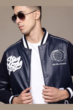 Roadster The Lifestyle Co. Bomber Jacket with Applique-Detail