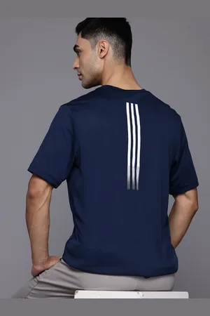 adidas M Logo 3-Stripes Printed Training T-shirt