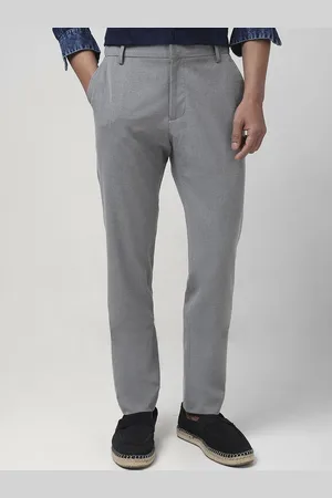 Mufti Men Slim Fit Formal Trousers
