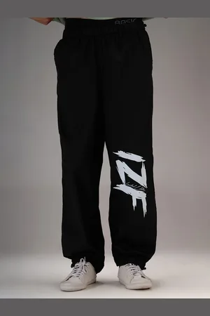 IZF Men Printed Loose Fit Trousers