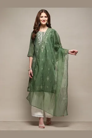 Biba Embroidered Dupatta with Thread Work