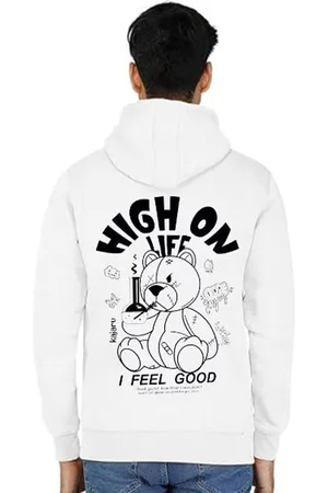 GLITO Men Printed Storm-Fit Sweatshirt