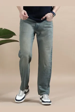 Mast & Harbour Men Comfort Relaxed Fit Light Fade Jeans