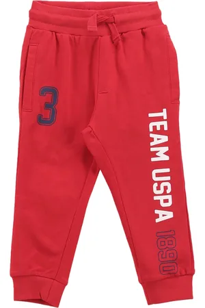 Ralph Lauren Boys Brand Printed Pure Cotton Joggers
