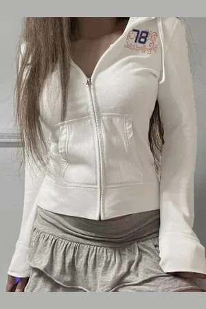 LULU & SKY Women Hooded Solid Casual Open Front Jacket