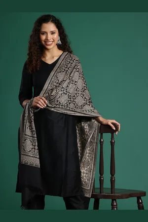 Sangria Women Woven Design Stole