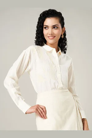 Pantaloons Cotton Shirt Style Top