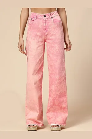 Chemistry Women Cotton Wide Leg Light Fade Jeans