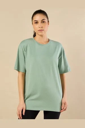 Cult Drop-Shoulder Sleeves Bio Finish Pure Cotton Oversized Fit T-shirt