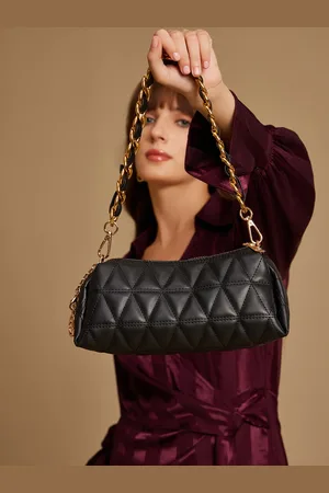 Kazo Chain Strap Quilted Shoulder Bag
