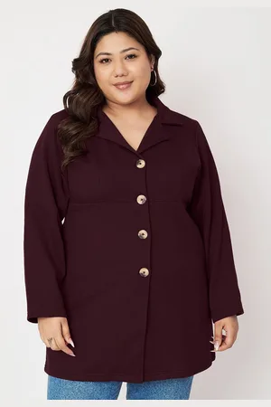 BRINN Notched Lapel Neck Single-Breasted Overcoat