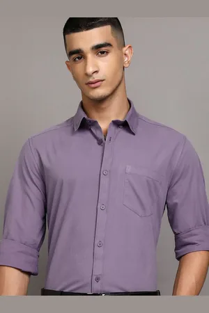 Ketch Men Solid Button Down Casual Shirt