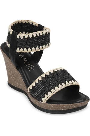 Catwalk Women Woven Design Wedge Sandals