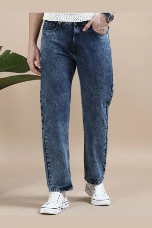 Mast & Harbour Men Comfort Relaxed Fit Light Fade Jeans