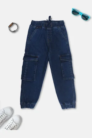 KiddoPanti Boys Jogger Stretchable Jeans