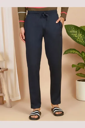 Sweet Dreams Men Mid-Rise Cotton Track Pants