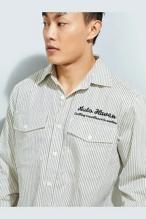 Max Collection URB_N Men Relaxed Fit Striped Casual Shirt