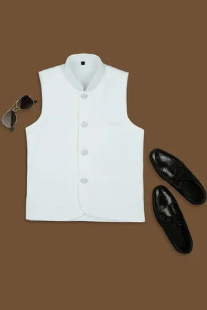 YK Boys Sleeveless Nehru Jacket