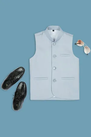 YK Boys Sleeveless Nehru Jacket