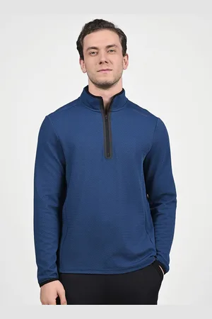 Skechers Men Solid High Neck T-shirt