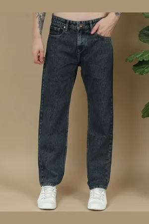 Mast & Harbour Men Comfort Relaxed Fit Light Fade Stretchable Jeans