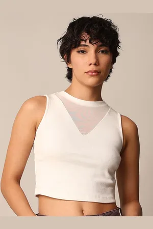 ONLY Women Sleeveless Tank Crop Top