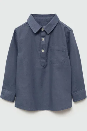 MANGO Boys Pure Cotton Casual Shirt