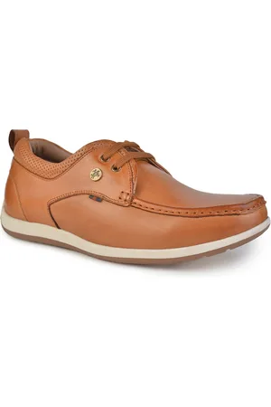 Buckaroo Men Leather Boat Shoes