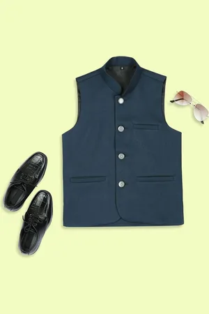 YK Boys Sleeveless Nehru Jackets