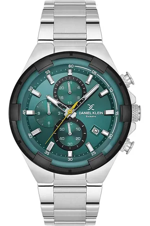 Daniel Klein Men Printed Dial & Bracelet Style Straps Analogue Watch DK.1.13804-2