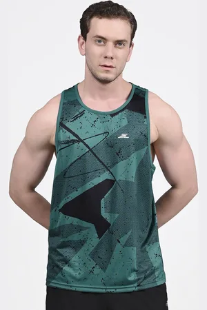Skechers Men Abstract Printed Round Neck T-shirt