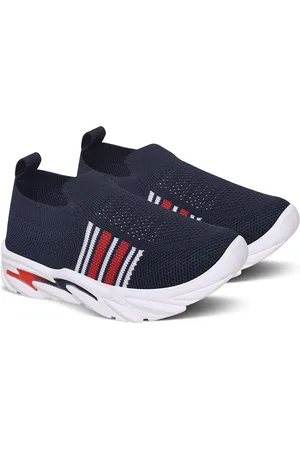 BAESD Kids Woven Design Slip-On Sneakers