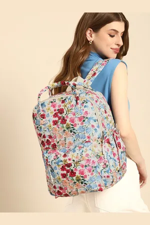 DressBerry Women Floral Printed Backpack