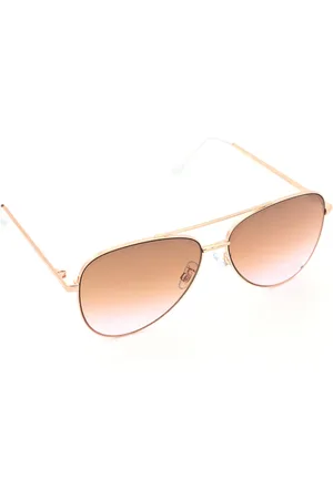 Steve Madden Outlook Unisex Aviator Sunglasses with UV Protected Lens 16426945412