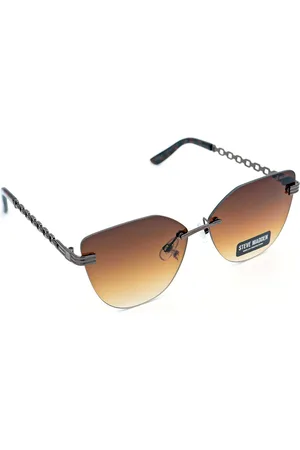Steve Madden Outlook Women Hexagonal Sunglasses With UV Protected Lens 16426944590