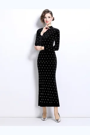 JC Collection Women Typography Printed Maxi Dress