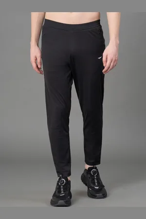 Red Tape Men Mid-Rise Antimicrobial Track Pants