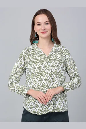 CANTABIL Women Abstract Printed Casual Top