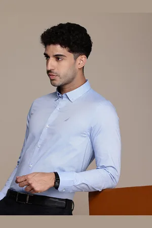 Nautica Men Premium Slim Fit Pure Cotton Formal Shirt