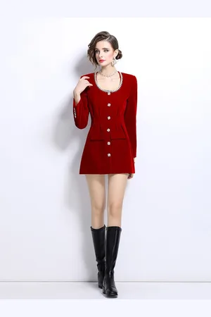 JC Collection Women A-Line Mini Dress